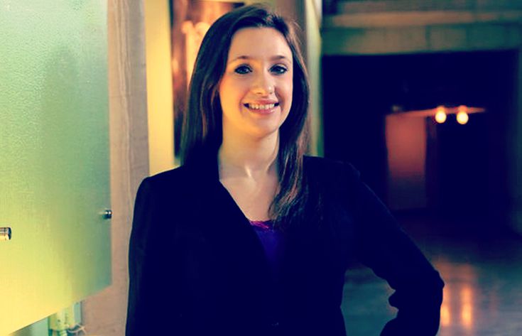 Woman in Hallway Woman in hallway with dark setting