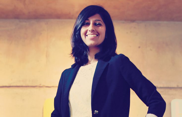 Woman Standing in Hall Woman Standing In Hall